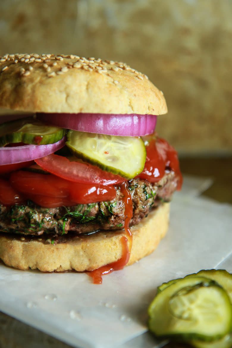 ground beef recipes greek burger