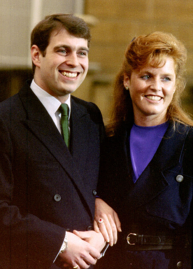 1986 : Le prince Andrew et Sarah Ferguson