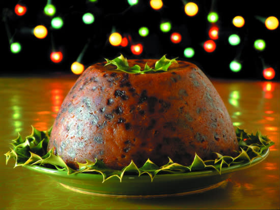 Martin Shaw’s Christmas Pudding. (Supplied)