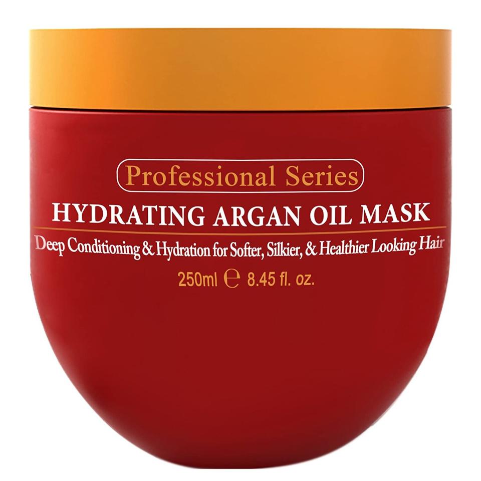 Hydrating Argan Oil Hair Mask and Deep Conditioner By Arvazallia for Dry or Damaged Hair