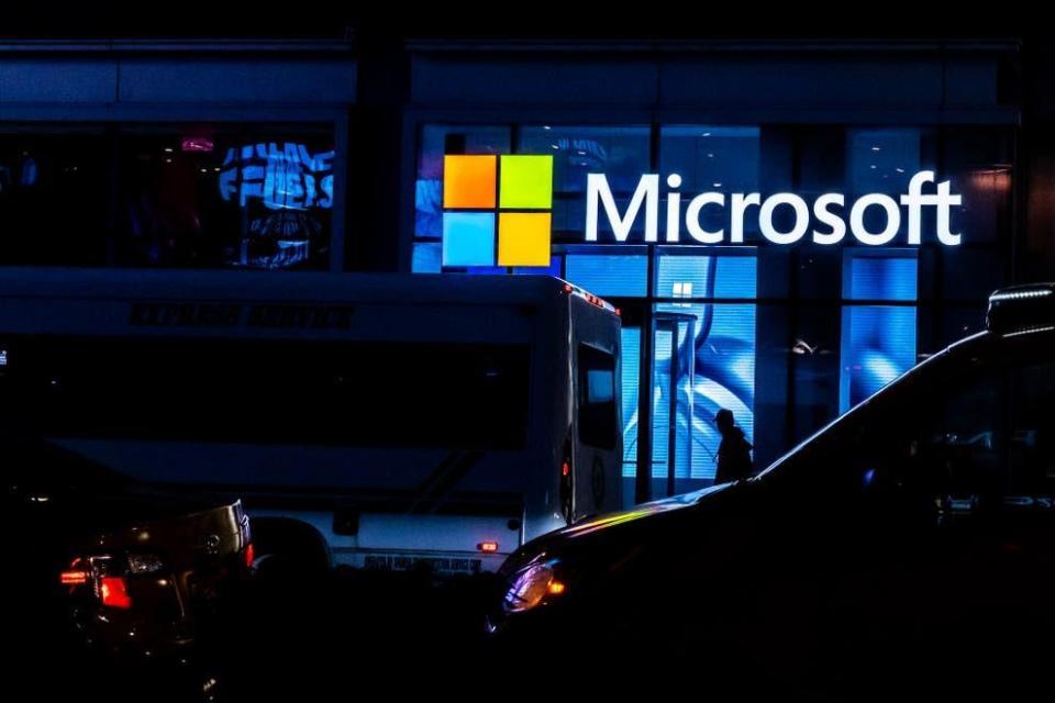 Earlier this year the company said that it had found vulnerabilities in its Exchange Server tools, which is used to run email and calendars for many large companies (Getty)