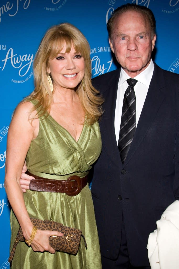 Kathie Lee and Frank Gifford at “Come Fly Away” in New York on March 25, 2010. AP