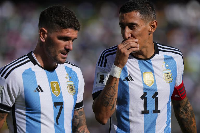 Ángel Di Maria no estará en la convocatoria, pero sí podrá estar Rodrigo De Paul 