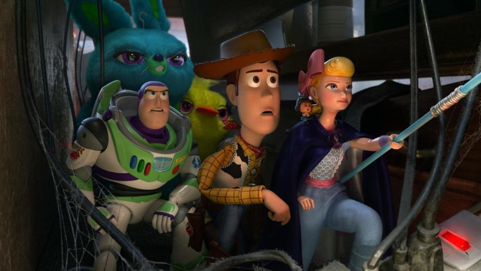 Toy Story 4 reunited many of the characters from the other three movies in the franchise. (Pixar/Alamy)