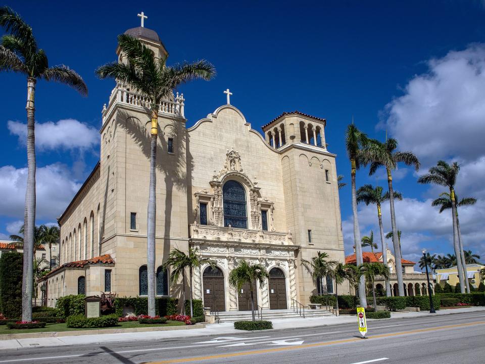 It took less than nine months to complete St. Edward Catholic Church in 1926; this is how it looks today.