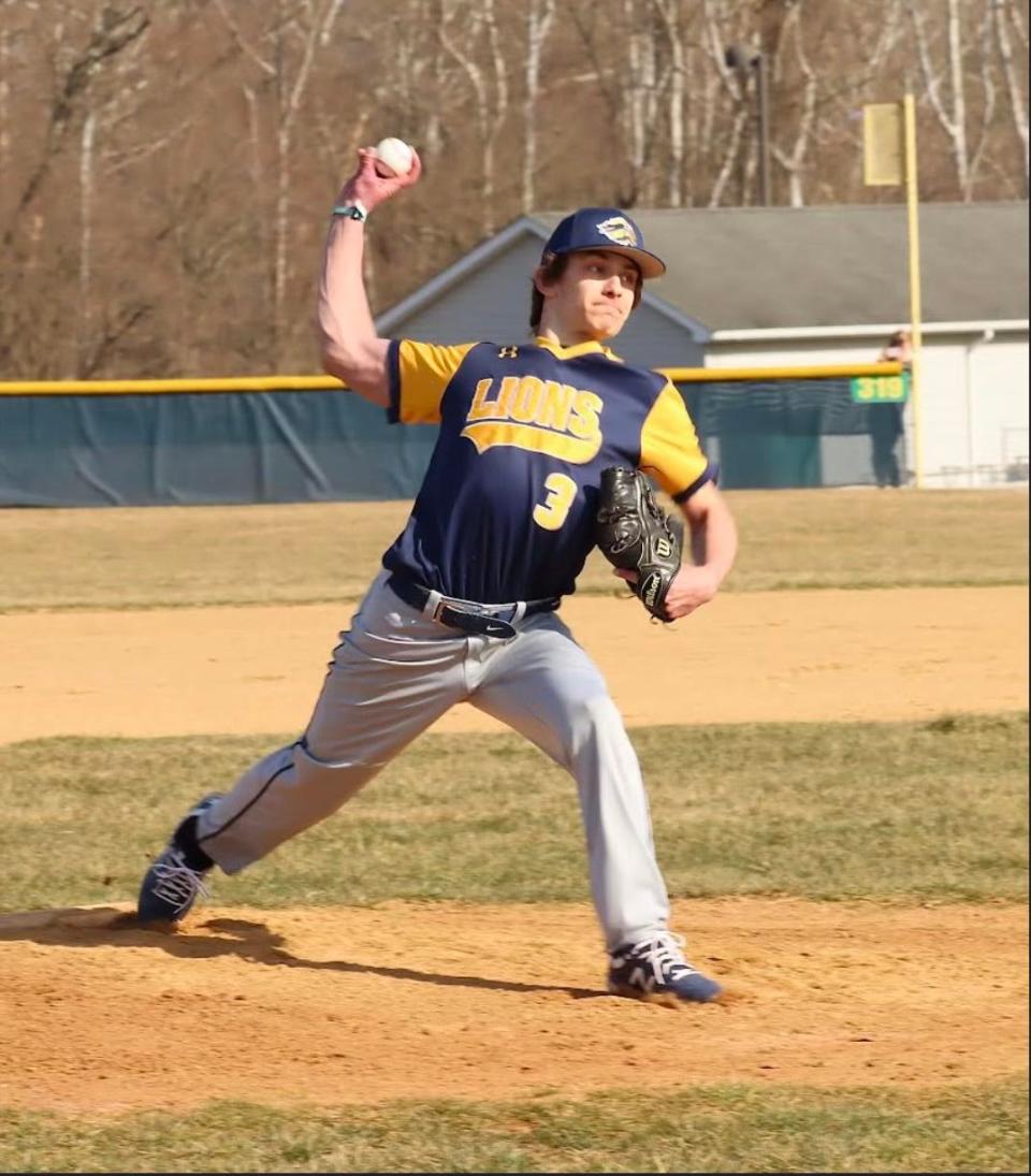 New Hope-Solebury's Tyler Corino is back on the mound this spring.