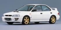 <p>For 1996, the Impreza WRX didn't receive quite as significant an update as its Mitsubishi rival. Still, a subtle facelift created arguably the best-looking car Subaru has ever built, and for the first time, both the WRX and the WRX STI hit the magic 276-hp mark. On paper at least—the STI probably made a good bit more. Production began in September 1996 and there were sedan and wagon versions as before. Naturally, the pick of the range is the STI Version III.</p>