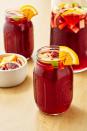 <p>Kick your <a href="https://www.delish.com/cooking/recipe-ideas/a19601715/easy-red-sangria-recipe/" rel="nofollow noopener" target="_blank" data-ylk="slk:red wine sangria;elm:context_link;itc:0;sec:content-canvas" class="link ">red wine sangria</a> up a notch with some Fireball! The cinnamon whiskey is the perfect transition into <a href="https://www.delish.com/cooking/g1967/fall-cocktails-recipes/" rel="nofollow noopener" target="_blank" data-ylk="slk:fall cocktails;elm:context_link;itc:0;sec:content-canvas" class="link ">fall cocktails</a>. If you can't find blood oranges, use cara cara or more navel oranges instead.</p><p>Get the <strong><a href="https://www.delish.com/cooking/recipe-ideas/recipes/a46778/fireball-sangria-recipe/" rel="nofollow noopener" target="_blank" data-ylk="slk:Fireball Sangria recipe;elm:context_link;itc:0;sec:content-canvas" class="link ">Fireball Sangria recipe</a>.</strong></p>