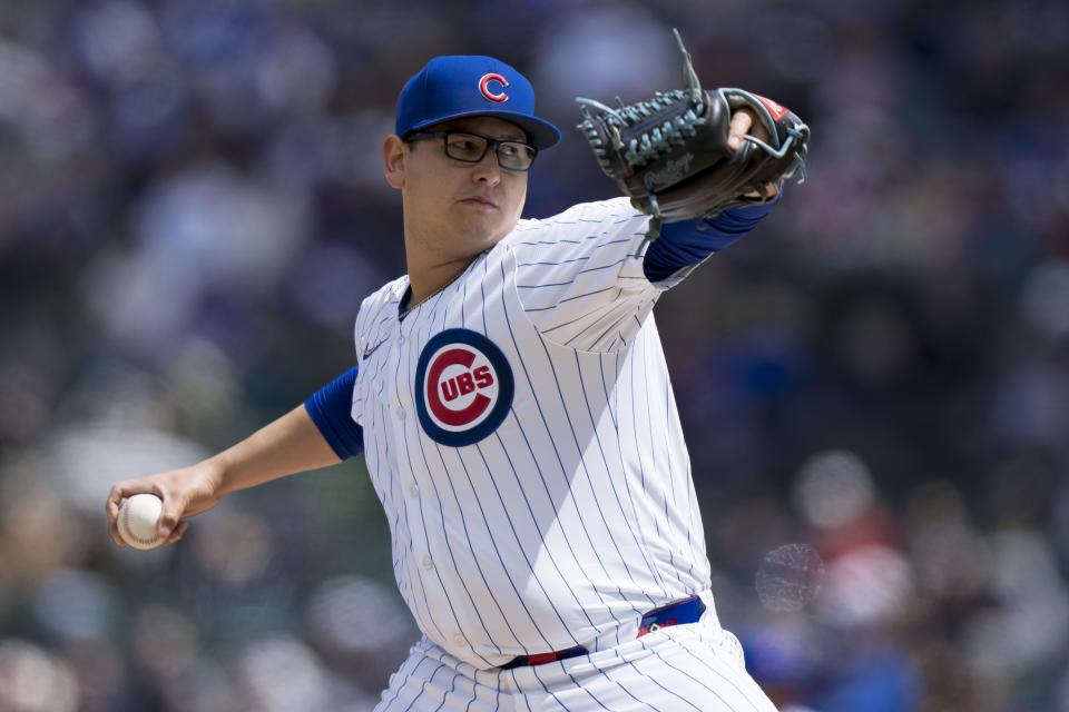 Javier Assad es el segundo lanzador más eficiente de los Chicago Cubs y tercer en las Ligas Mayores. Su dupla con Shota Imanaga ha sido clave para mantener a los Cubs en la carrera divisional. (Foto: Matt Dirksen/Chicago Cubs/Getty Images)