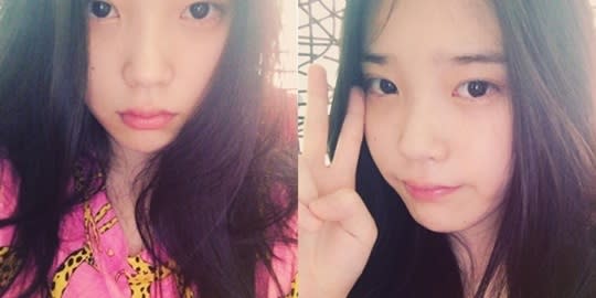 Iu Drops New Selfies Through Her Newly