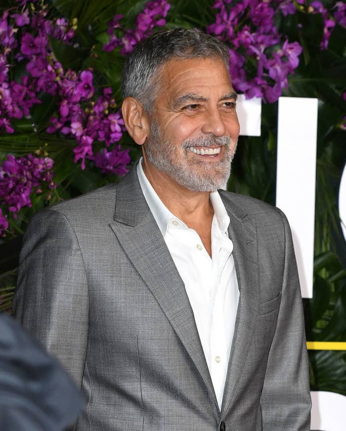 George Clooney attends the premiere of Universal Pictures' Ticket To Paradise