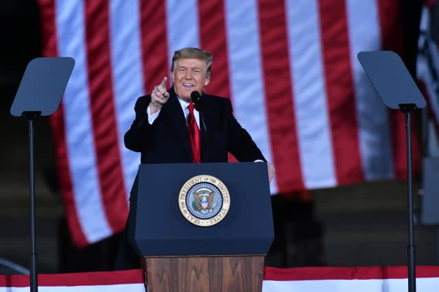 U.S President Donald J. Trump in Georgia