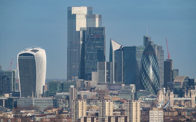 London city skyline