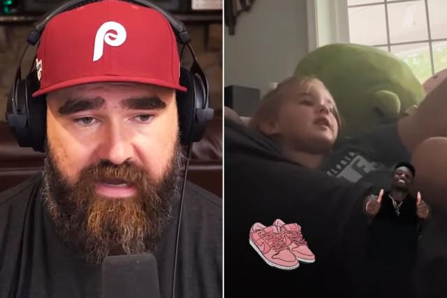 Jason Kelce's Labor Support Fails Go Viral on TikTok