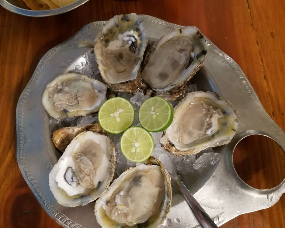 oysters from Mariscos Chihuahua