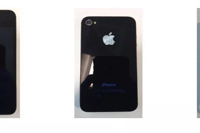 iPhone 4S in black