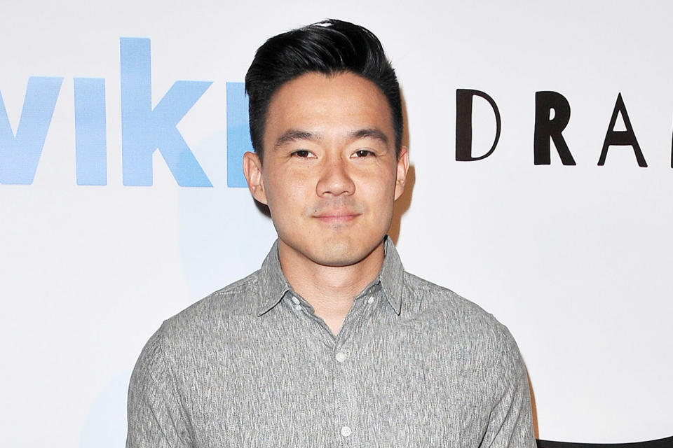 Philip Wang of Wong Fu arrives at the 