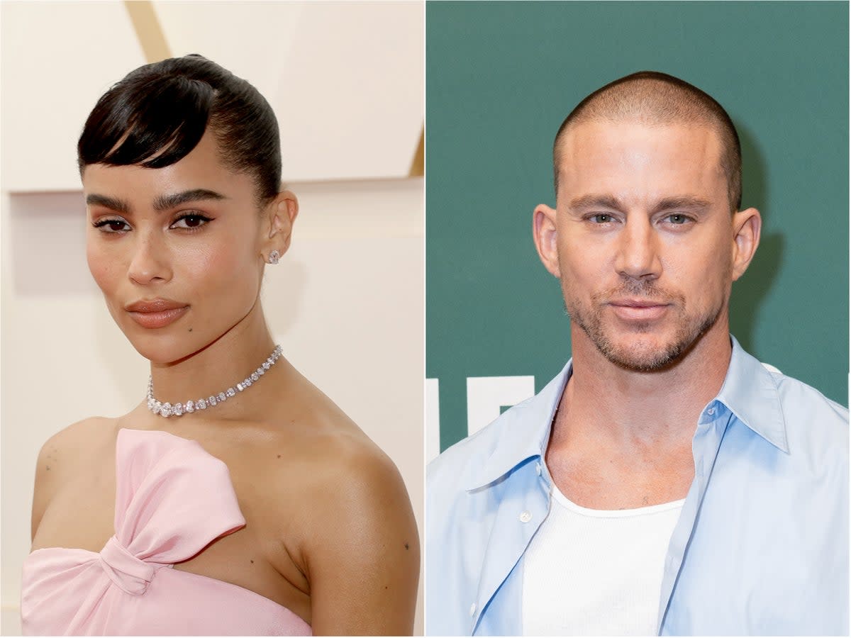 Zoe Kravitz and Channing Tatum reportedly got engaged in October 2022 (Getty Images)