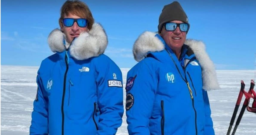 2位探險家在南極步行4千公里的資料，將協助人類未來的太空探索。（圖∕翻攝自justinpackshaw IG）