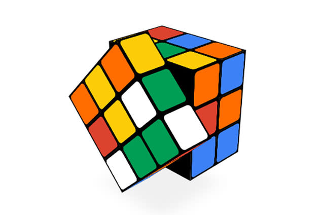 Cubo Rubik Online Google Doodle - Marketing Branding