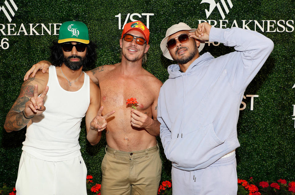 Ape Drums, Diplo and DJ Walshy Fire of Major Lazer