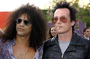 Slash and Scott Weiland at the LA premiere of Universal's The Hulk