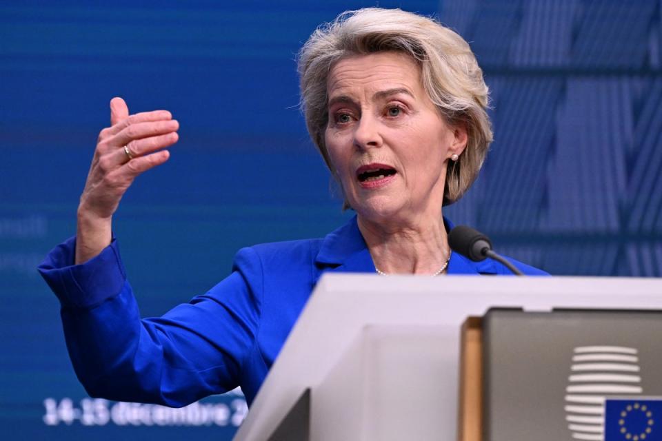European Commission President Ursula von der Leyen (AFP/Getty)