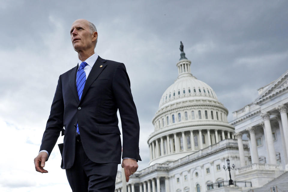 Senator Rick Scott Holds A Capitol Hill Press Conference To Discuss The Debt Limit (Chip Somodevilla / Getty Images file )