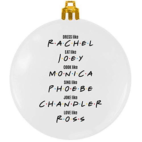 8) 'Friends' Character Ornament