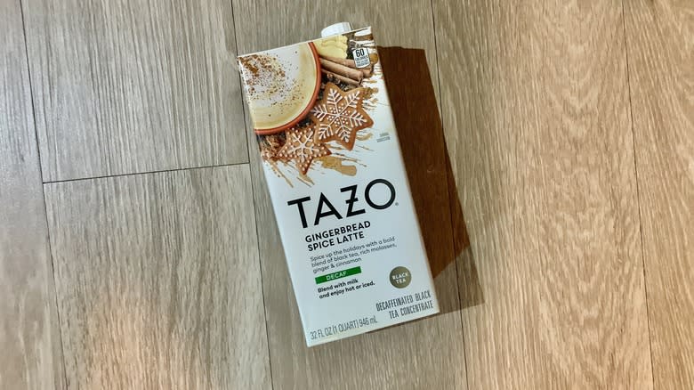 Tazo Gingerbread Spice Latte