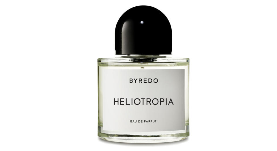 Heliotropia is inspired by Liberty London's inimitable emporium, blending dreamy notes of vivid florals, with traditional undertones of rich, precious woods. <a href="https://fave.co/2AbJhSO " rel="noopener" target="_blank" data-ylk="slk:Shop now;elm:context_link;itc:0;sec:content-canvas" class="link ">Shop now</a>.