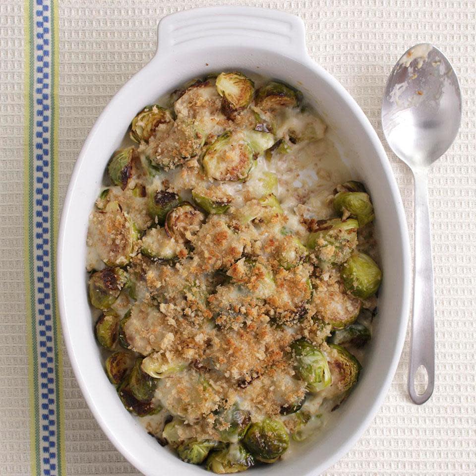 Brussels Sprout Gratin