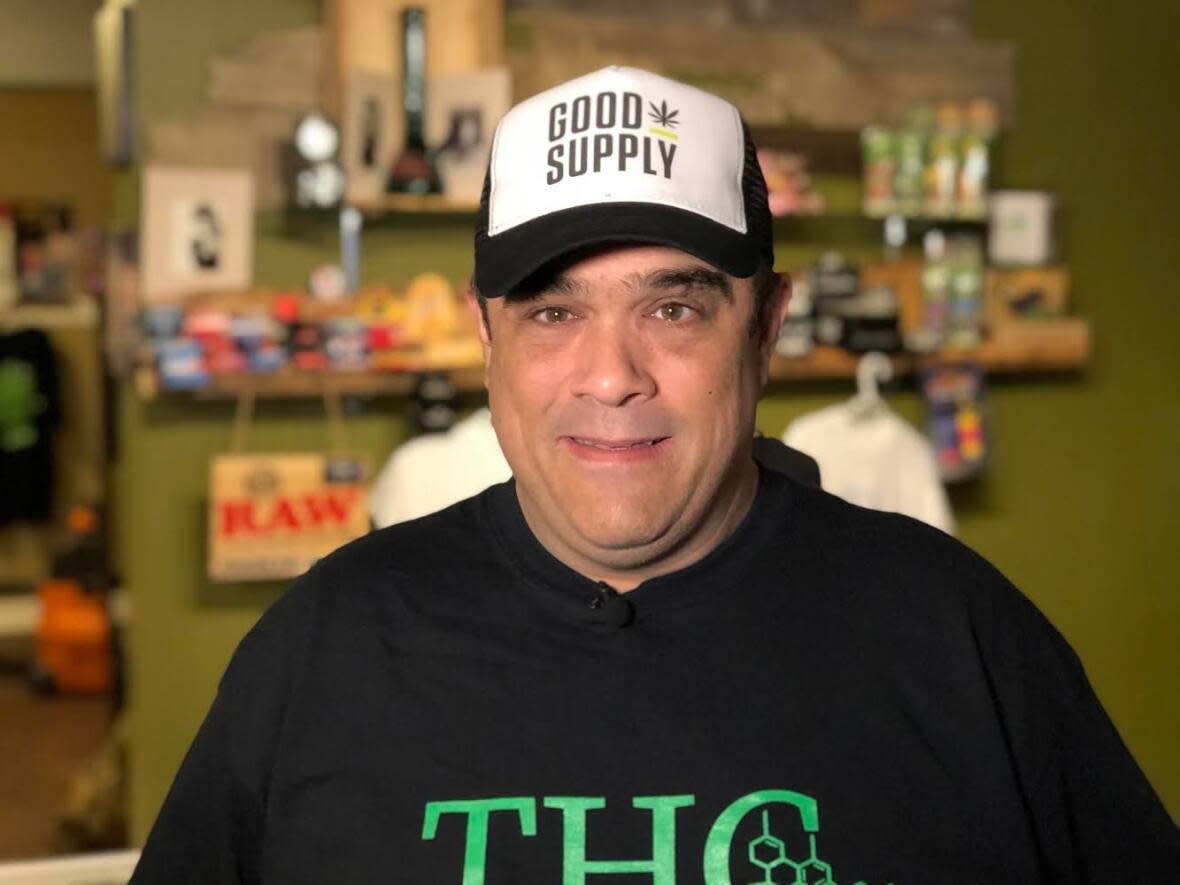 Thomas Clarke says he's closing his independent cannabis shop in Portugal Cove-St. Philip's.  (Peter Cowan/CBC - image credit)