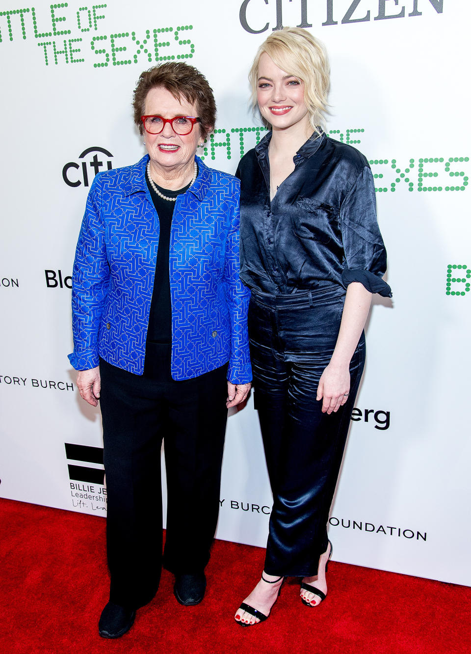 EMMA STONE & BILLIE JEAN KING