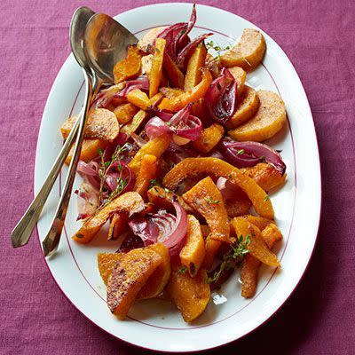 Spice-Roasted Butternut Squash and Red Onions