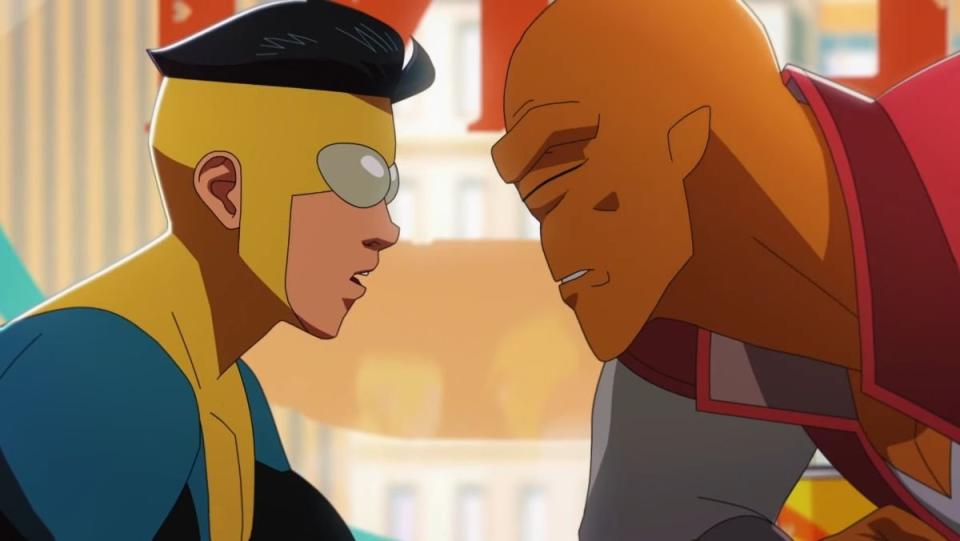 Invincible season two teaser trailer showcases Allen the Alien and Mark Grayson