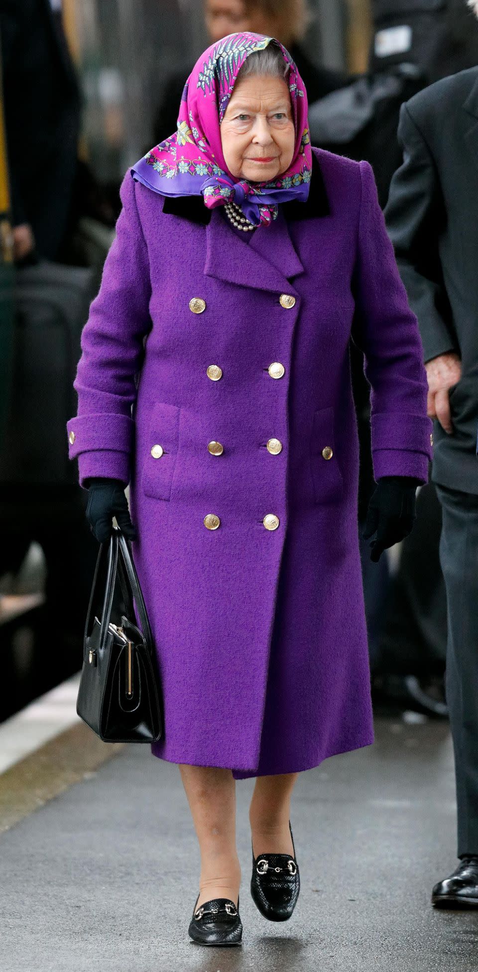 The Queen is always in colour, but it turns out there's a very good reason why. Photo: Getty