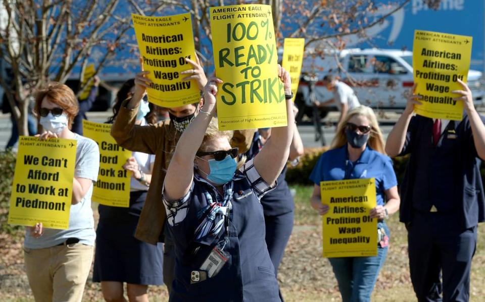 Piedmont Airlines flight attendants have a tentative agreement with the company three months after flight attendants voted to allow their union to authorize a strike