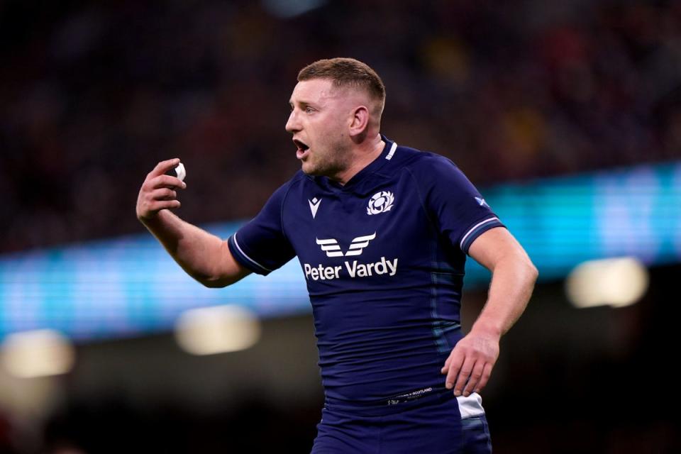 Finn Russell guided Scotland to success against Wales but criticised his team for complacency (PA Wire)