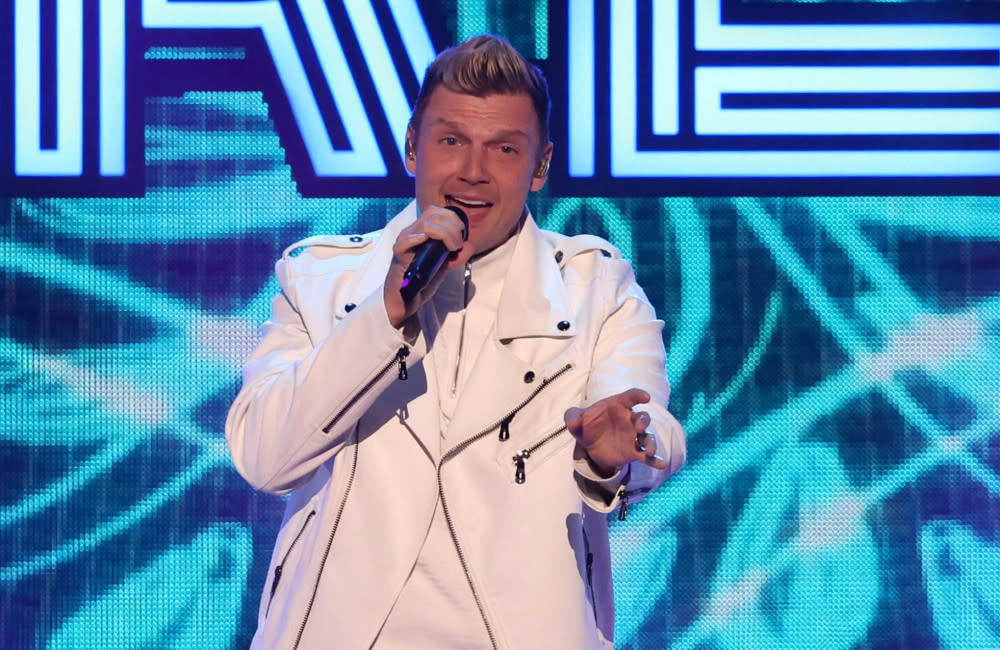 Nick Carter needs morning workouts on tour credit:Bang Showbiz