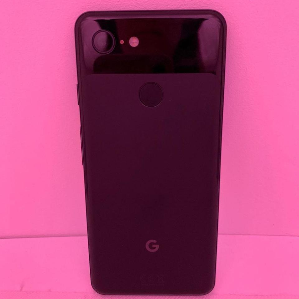 The Google Pixel 3 has a matte and glass back for wireless charging