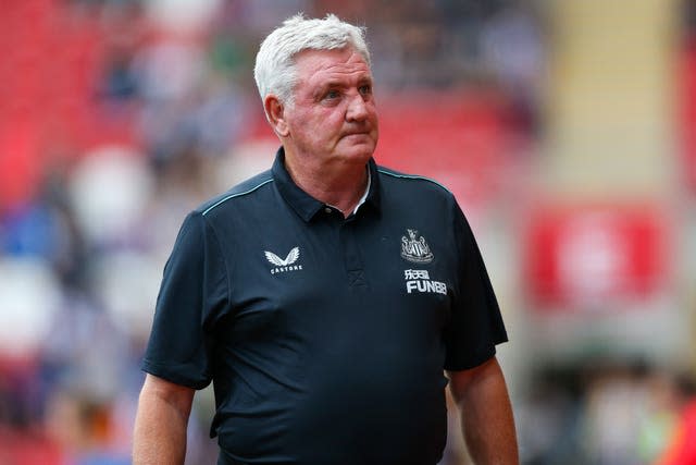 Newcastle United manager Steve Bruce