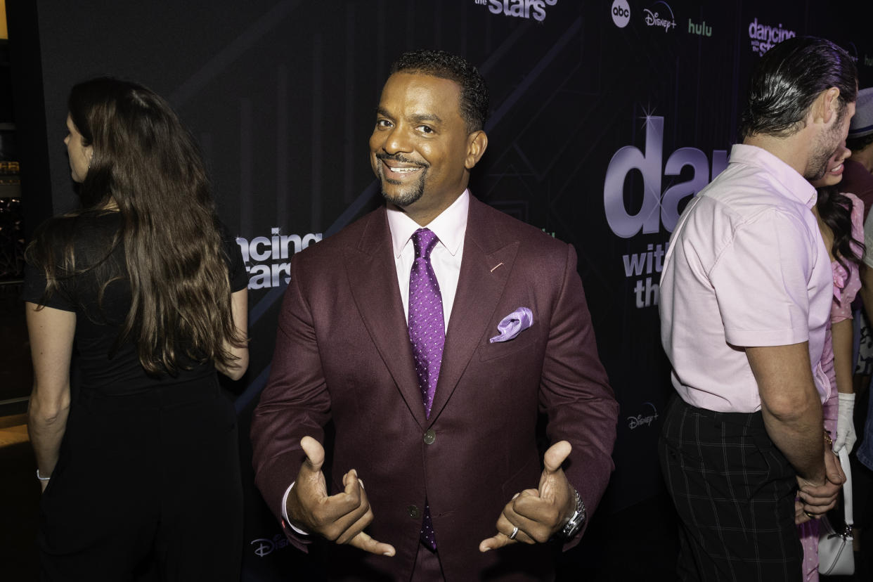 Dancing With the Stars host Alfonso Ribeiro. (ABC)