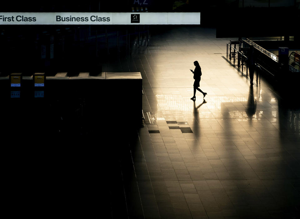 Image: Frankfurt, Germany, airport (Michael Probst / AP file)