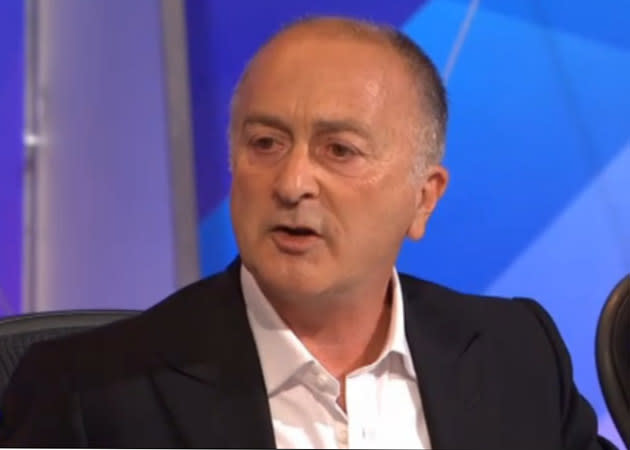 <b>Tony Robinson</b><br> Just last week the former Baldrick went onto the show and attacked bankers, questioning whether they were human and saying: "I have no respect for British bankers and the British banking system at all. They’ve have dragged us into that situation and it’s about time they started getting us out of it."