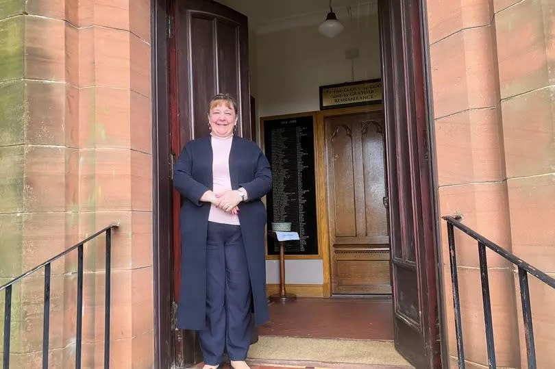 The doors of the church opened to allow the public to join Saturday's event -Credit:Cambusnethan North Parish Church