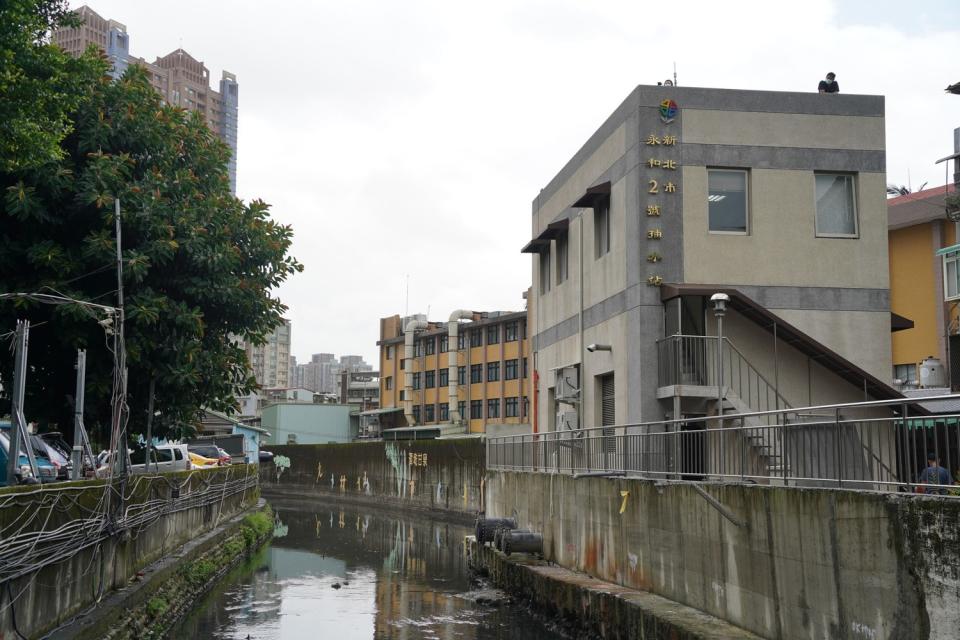 永和區永和2號抽水站   圖：新北市水利局提供