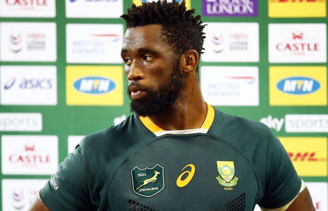 Siya Kolisi says he does not recall disrespecting England