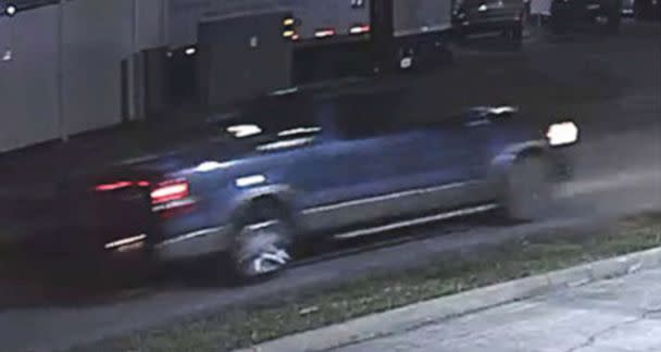 PHOTO: Police are investigating a vehicle of interest believed to be a dark-colored, likely blue, Ford F-150 dated between 2004 and 2008 in connection to the murder of Jared Bridegan. (   )