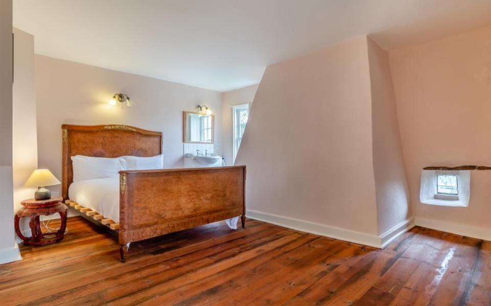 Eastern Daily Press: One of the bedrooms in Rose Cottage, with three of them set on the first floor